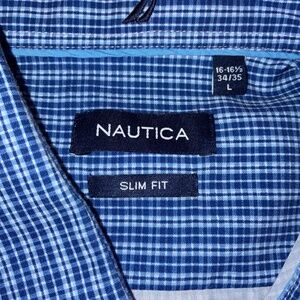 Nautica slim fit size large